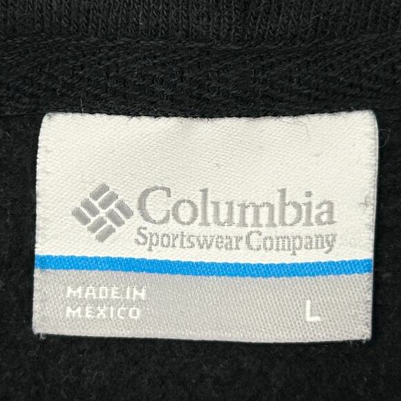 Columbia PFG Hoodie Hooded Sweatshirt Black Performance Fishing Gear L Large - Picture 4 of 7